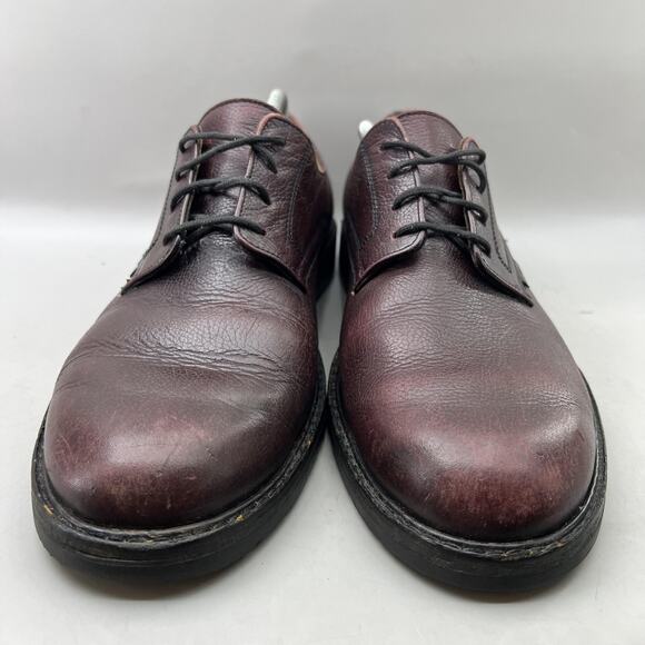 Mephisto Marlon Dress Oxford Men Size 12 Burgundy Leather Comfort Plain Toe Shoe main image 5